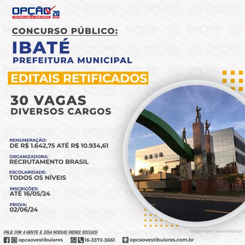 Concurso Ibaté